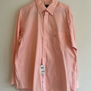 New Men’s Club Room - Regular Fit - 16.5 34/35 - Peach